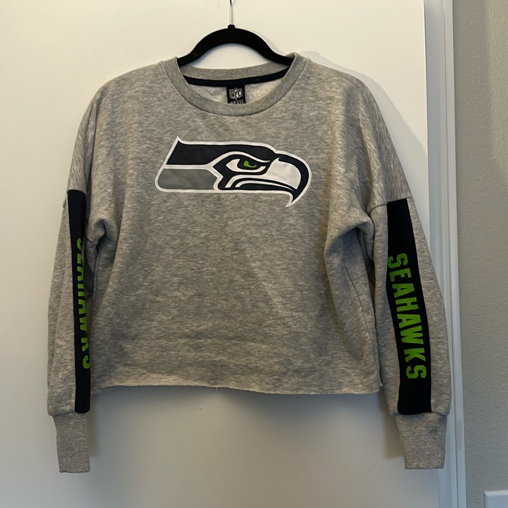Seahawks crop sweatshirt